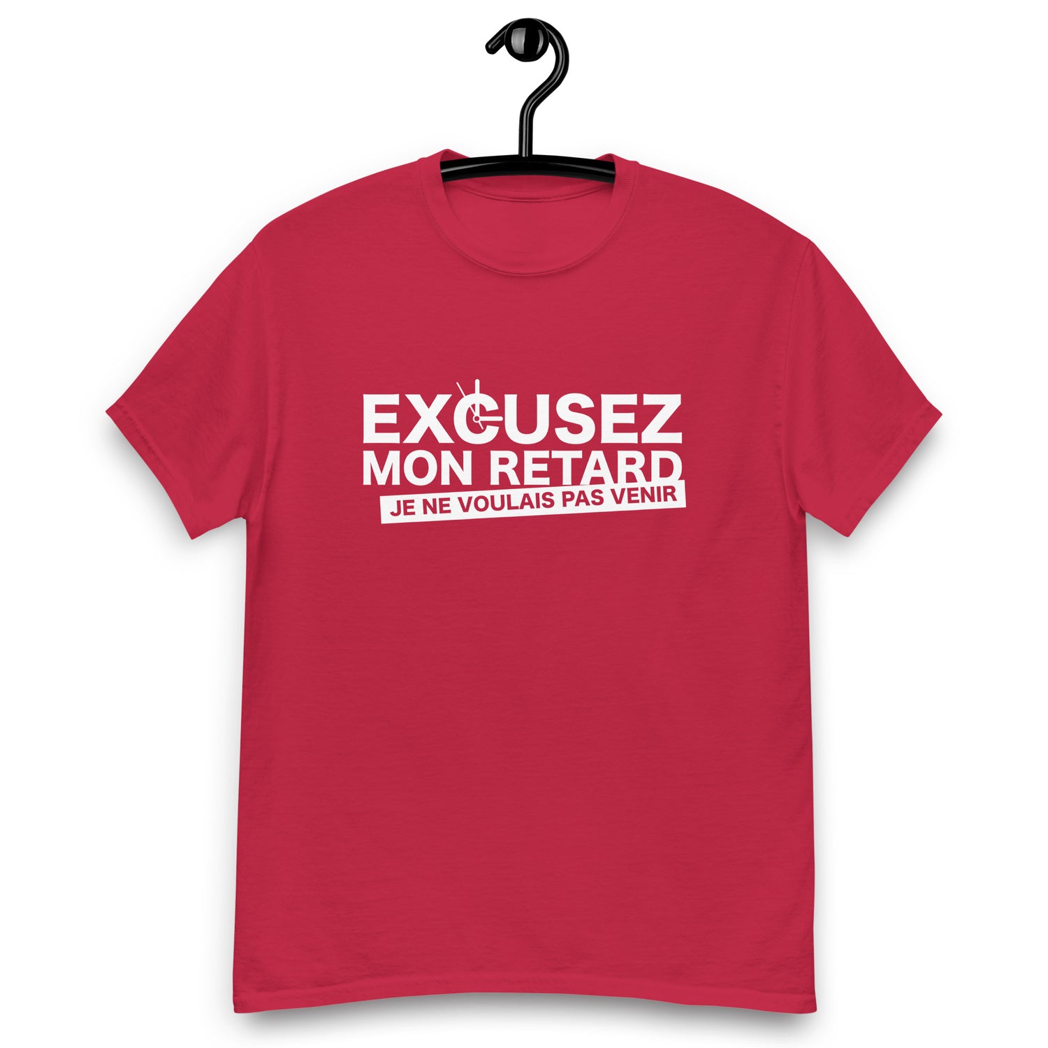Excusez mon retard - T-shirt classique homme
