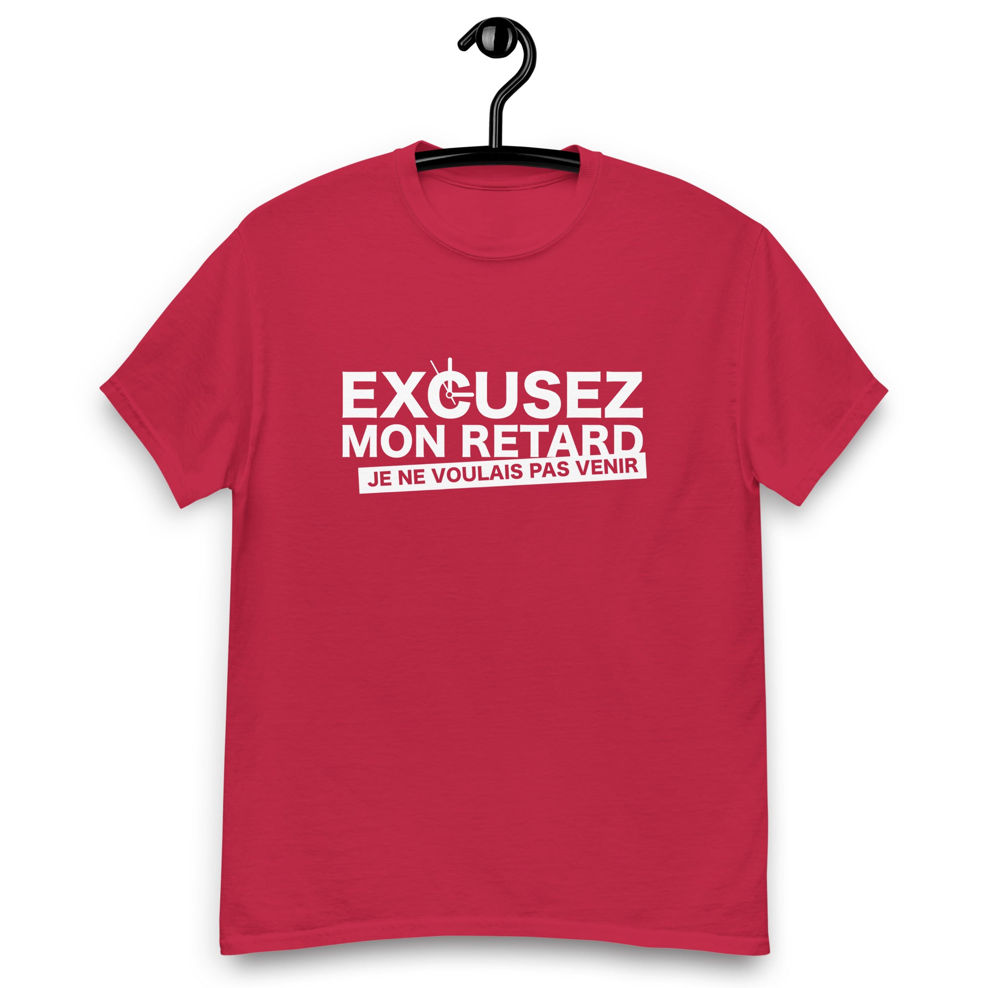 Excusez mon retard - T-shirt classique homme