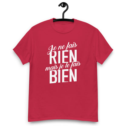 Je ne fais rien - T-shirt classique homme