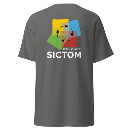 Sictom - T-shirt classique homme - Coeur et Dos