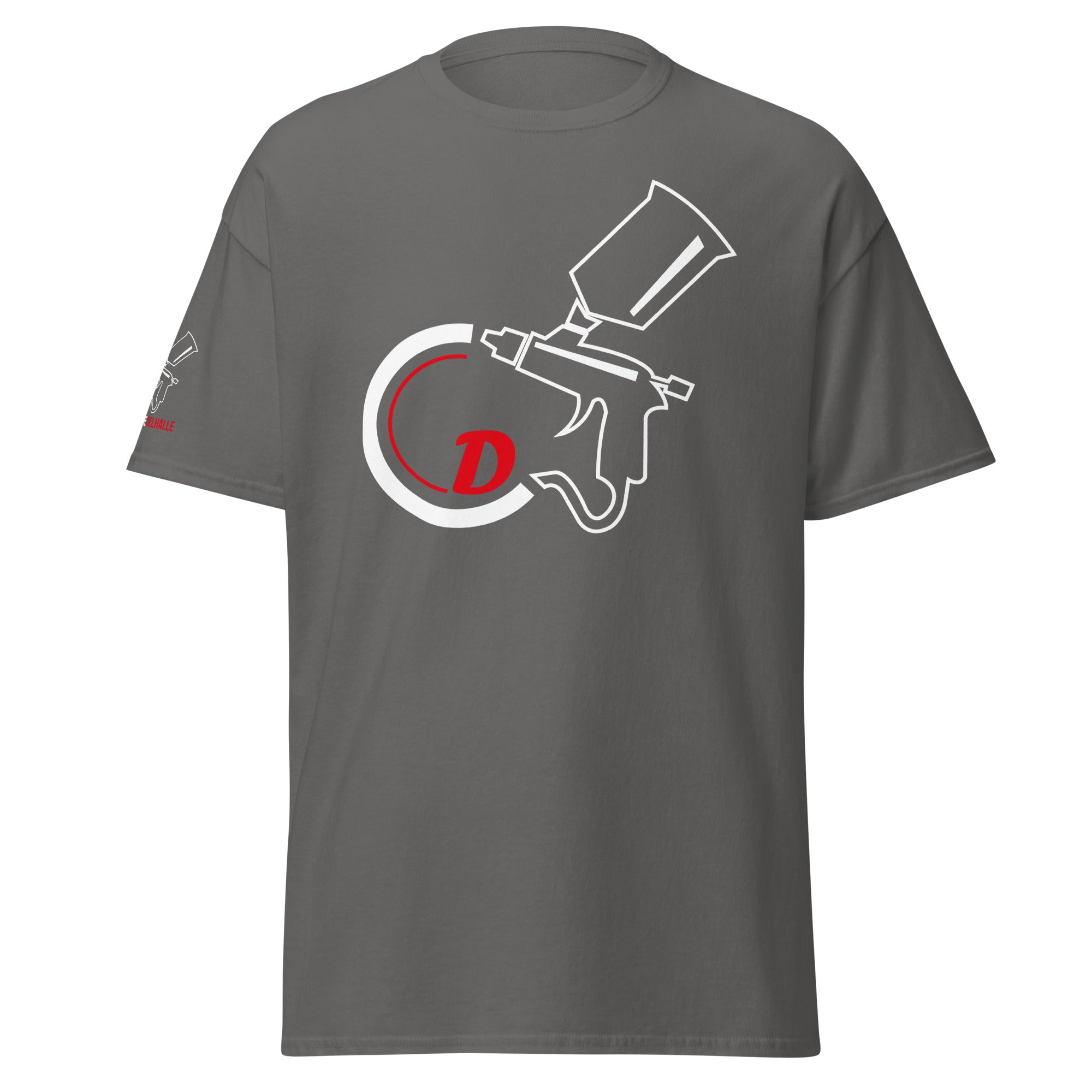 Christophe Delhalle - T-shirt classique homme - Face et manche droite