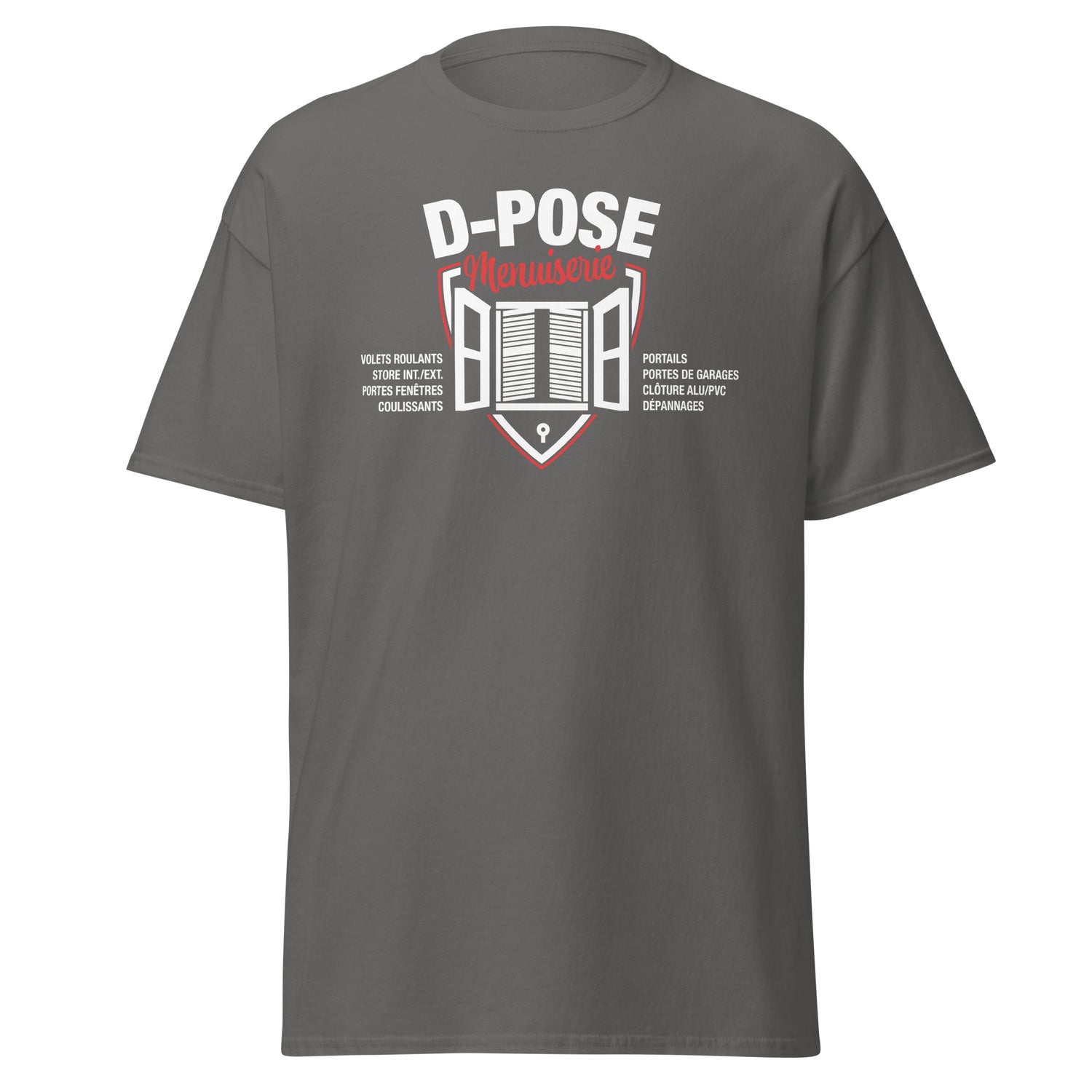 D-Pose - T-shirt classique homme impression num face