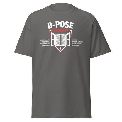 D-Pose - T-shirt classique homme impression num face