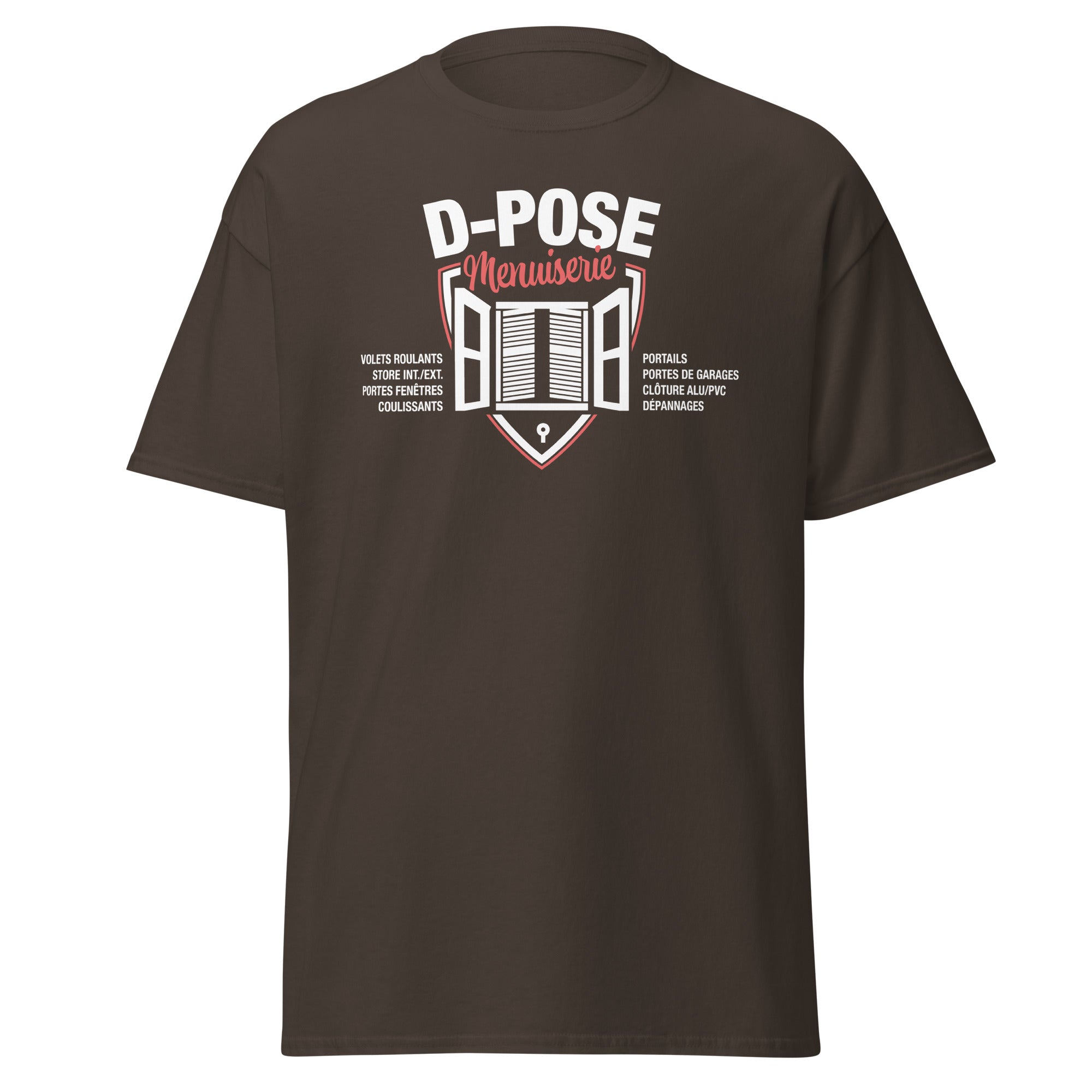 D-Pose - T-shirt classique homme impression num face