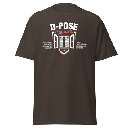D-Pose - T-shirt classique homme impression num face