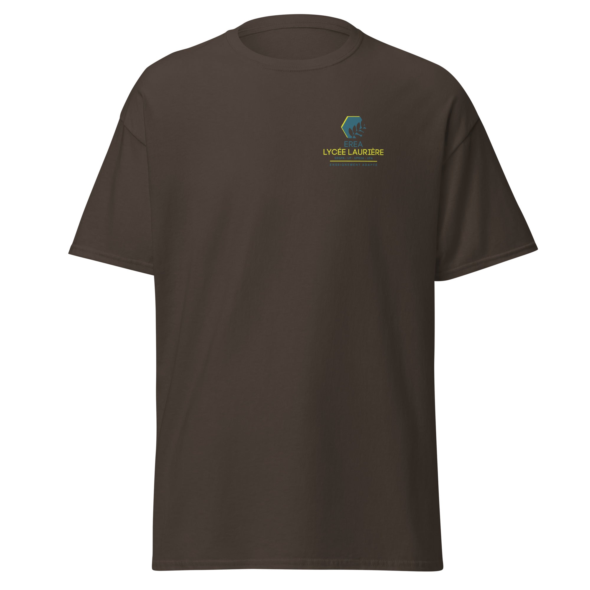 EREA Lycée Laurière - T-shirt classique homme - Imp. cœur et dos