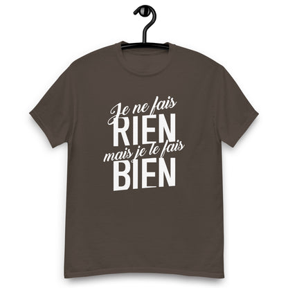 Je ne fais rien - T-shirt classique homme