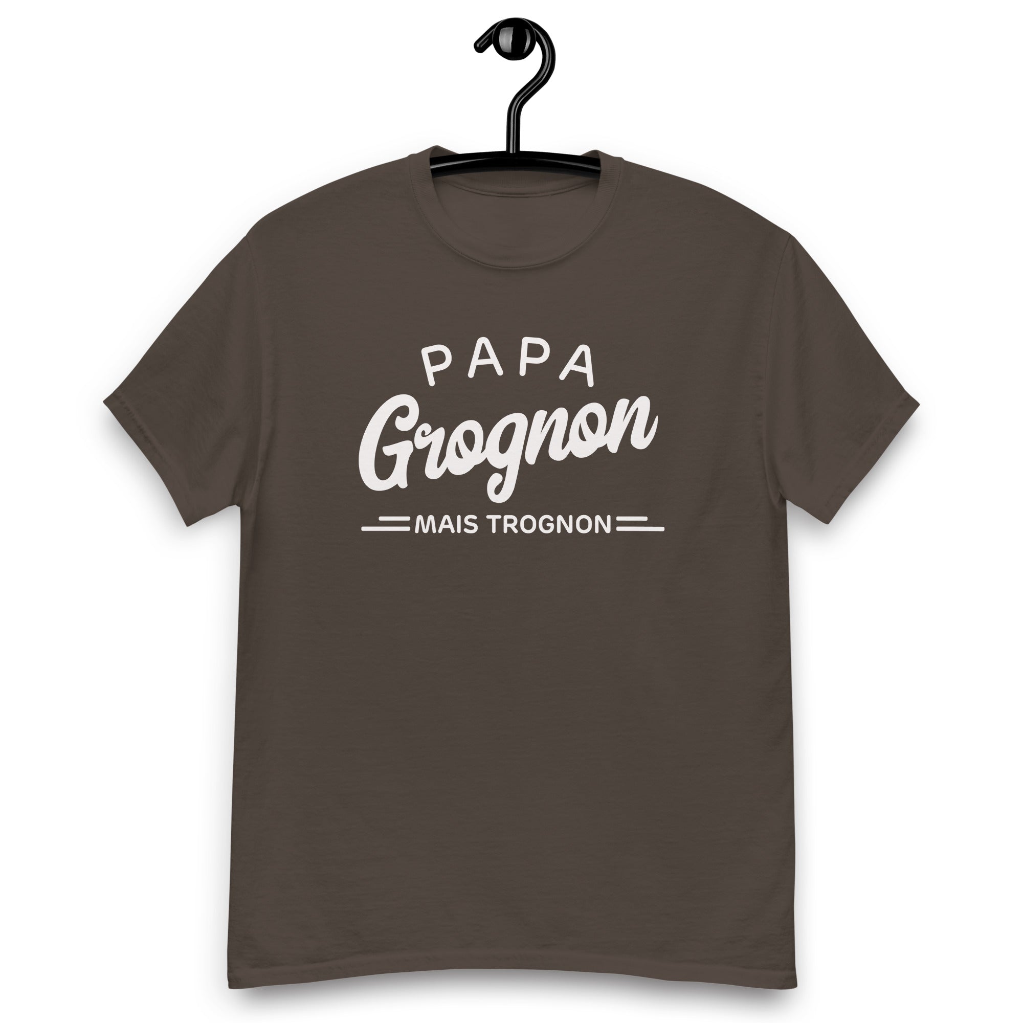 Papa grognon mais trognon - T-shirt classique homme
