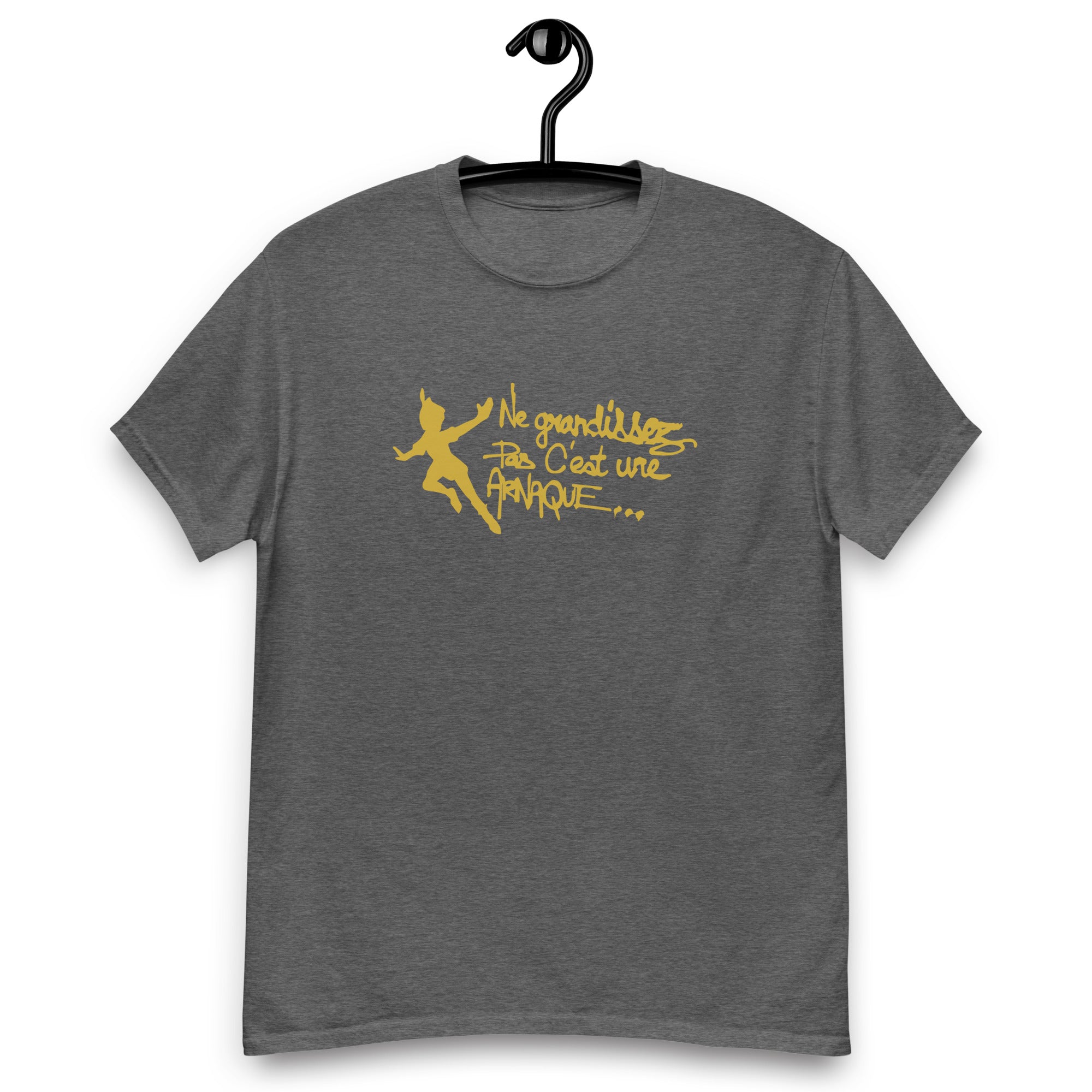 Ne grandissez pas  - T-shirt coton classique homme