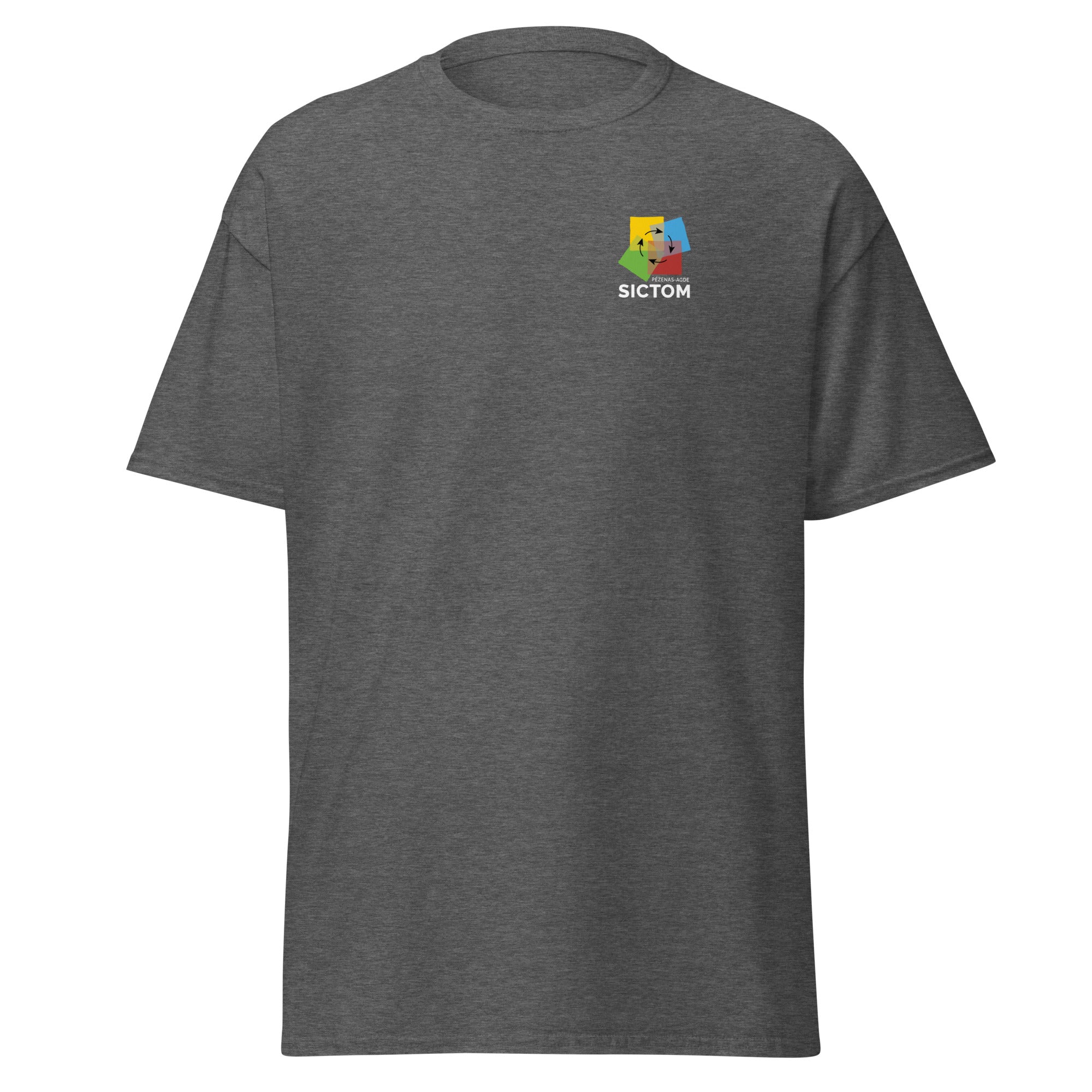 Sictom - T-shirt classique homme - Coeur et Dos