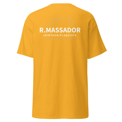 R. Massador - T-shirt classique homme imp. cœur et dos