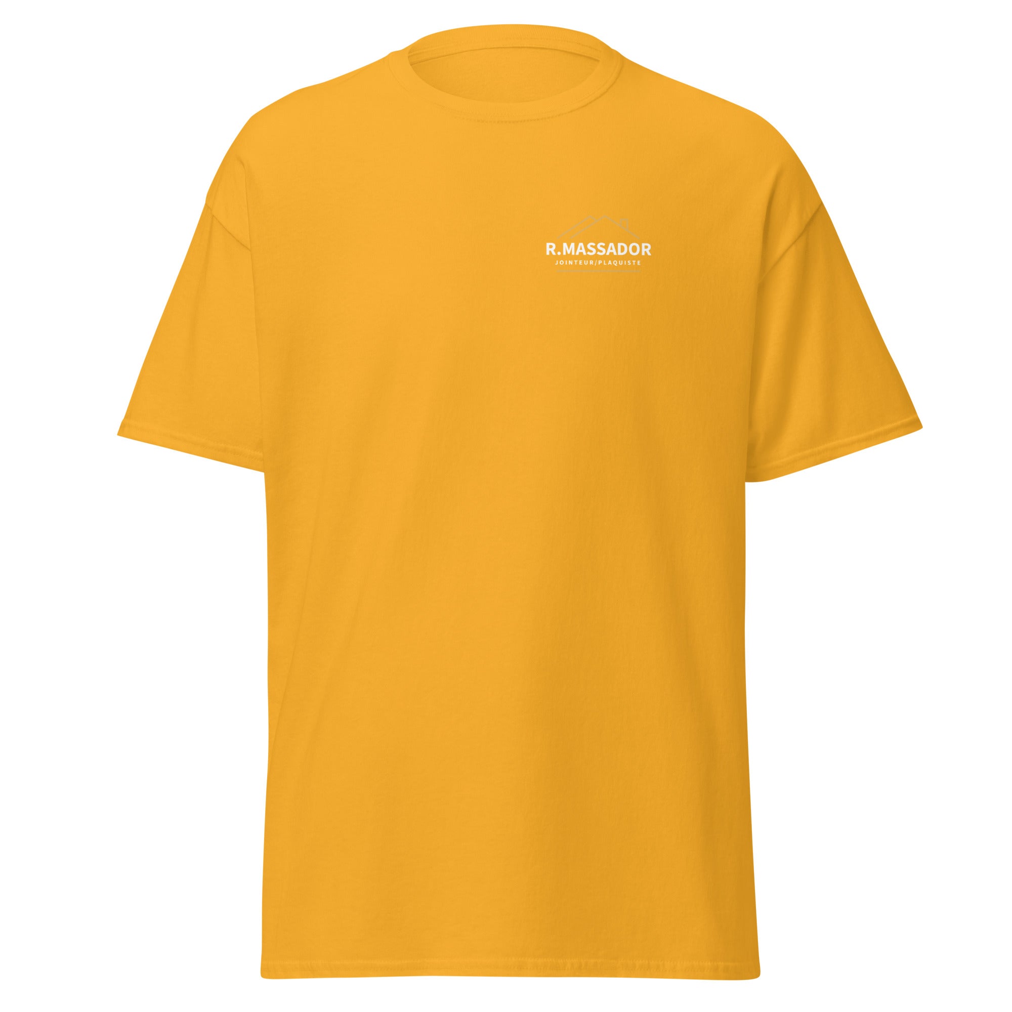 R. Massador - T-shirt classique homme imp. cœur et dos