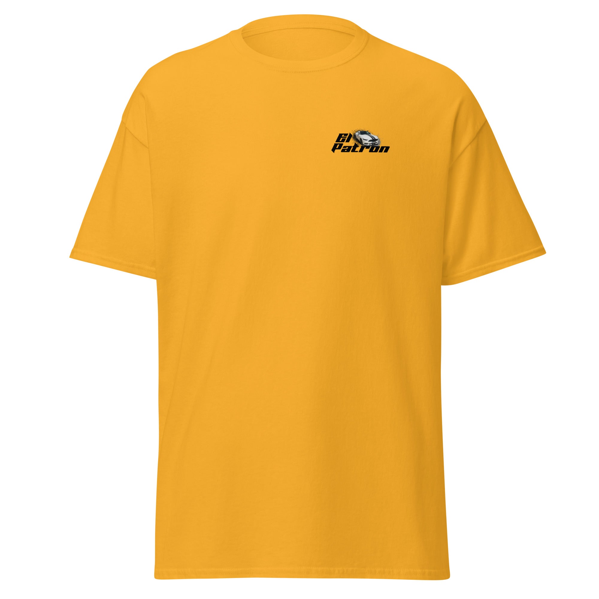 M Devaux - T-shirt classique homme impression cœur et dos