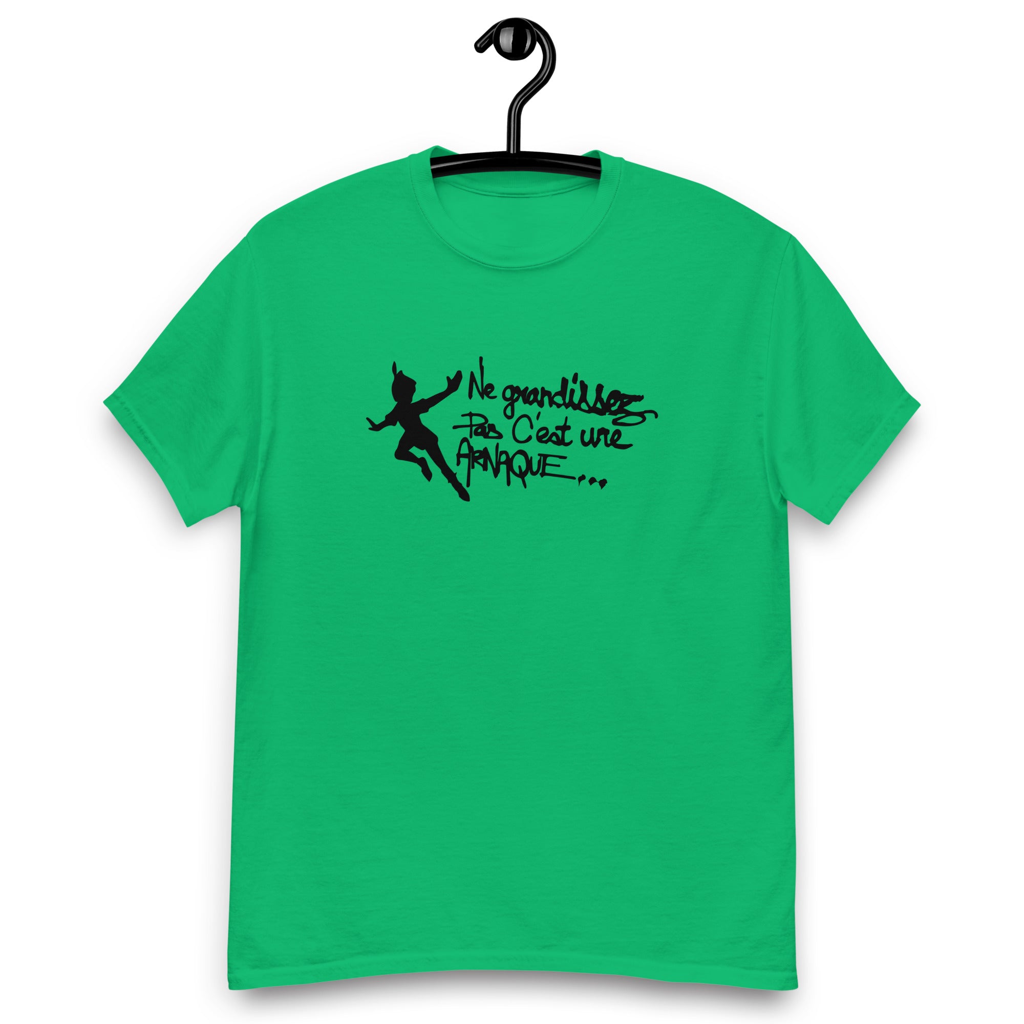 Ne grandissez pas  - T-shirt coton classique homme