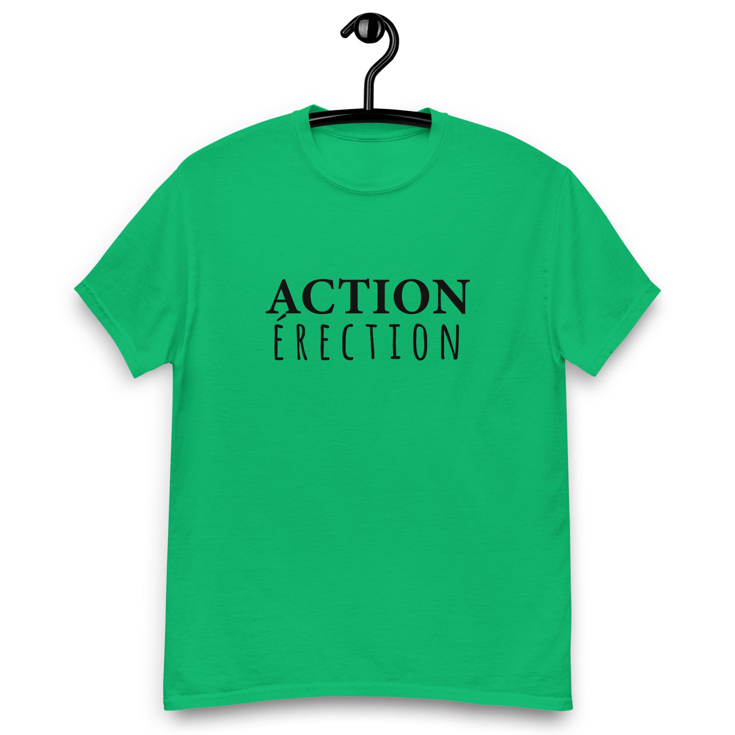 Action érection - T-shirt classique homme