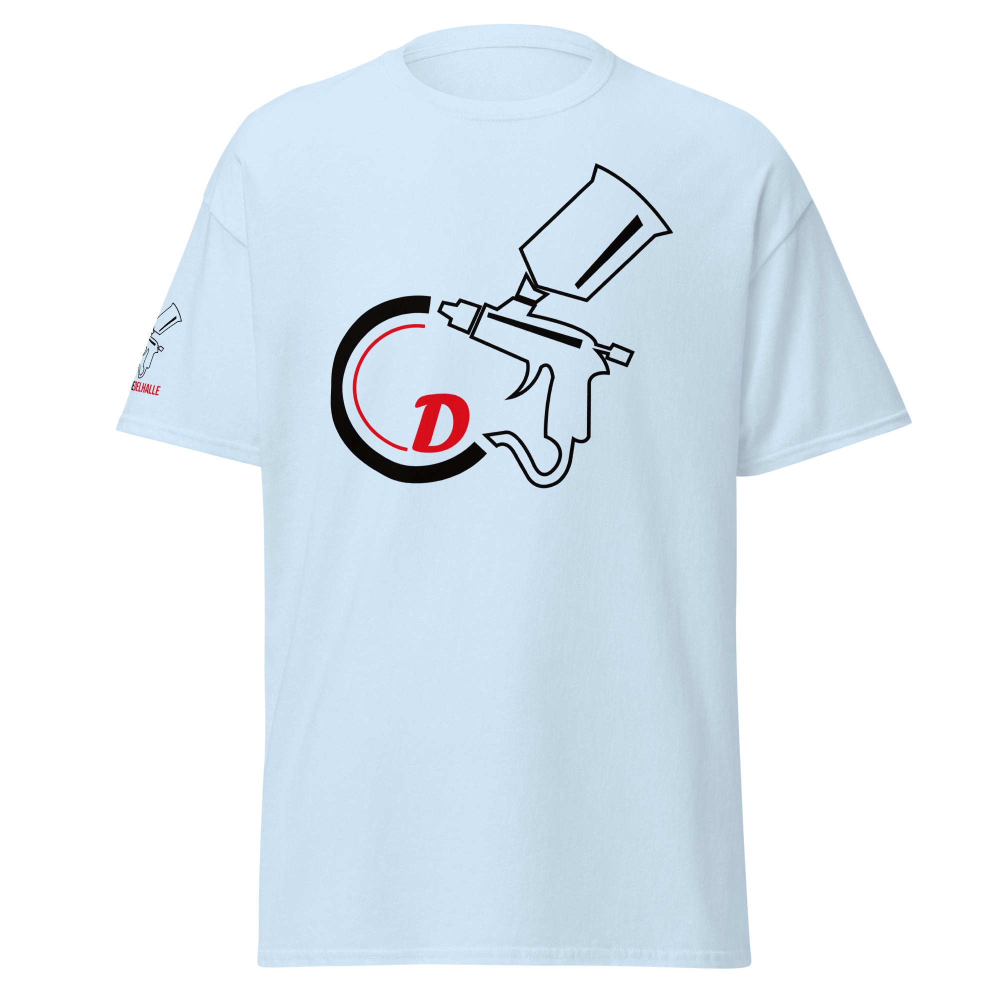 Christophe Delhalle - T-shirt classique homme - Face et manche droite