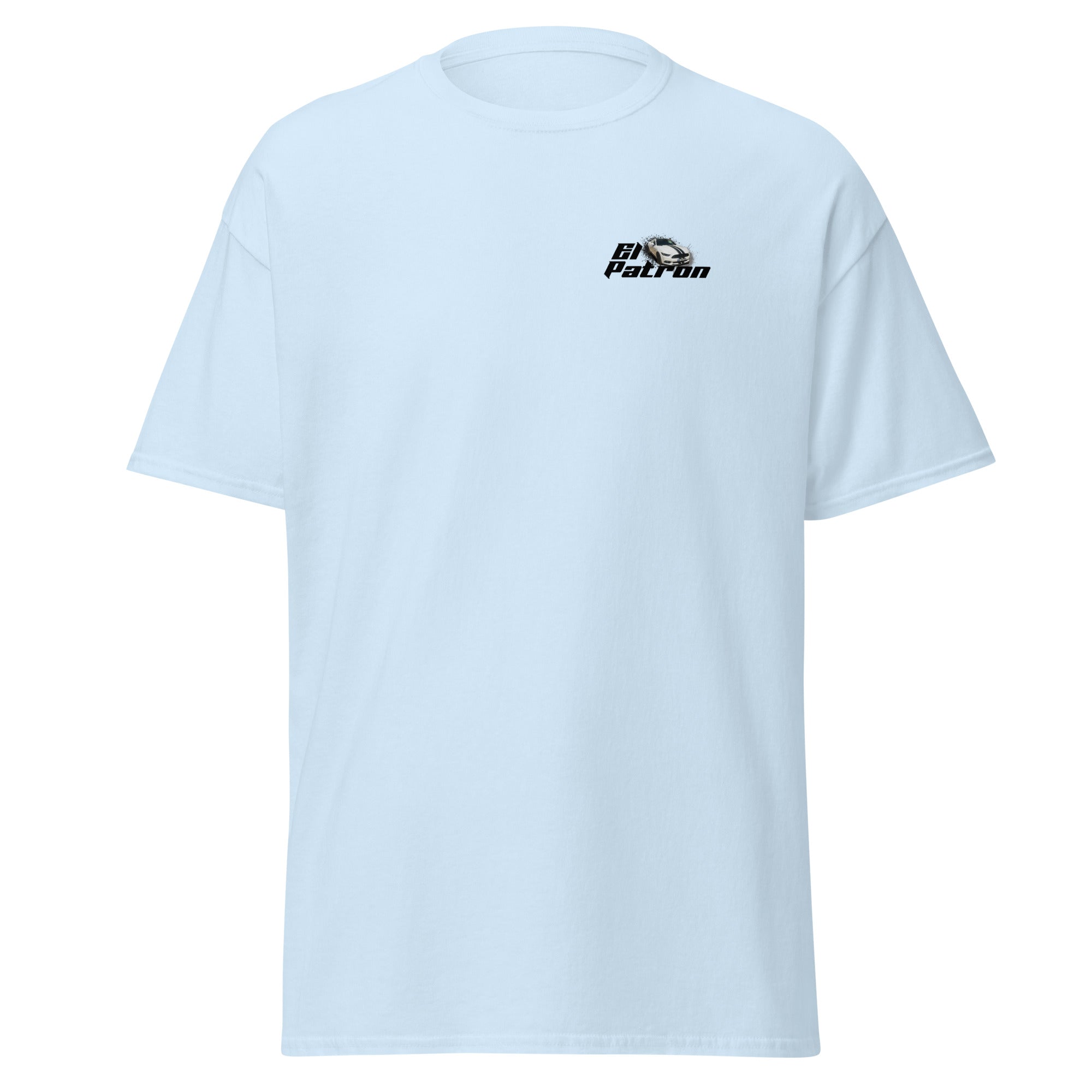 M Devaux - T-shirt classique homme impression cœur et dos