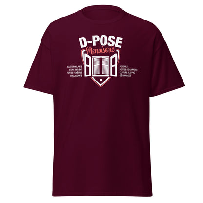 D-Pose - T-shirt classique homme impression num face
