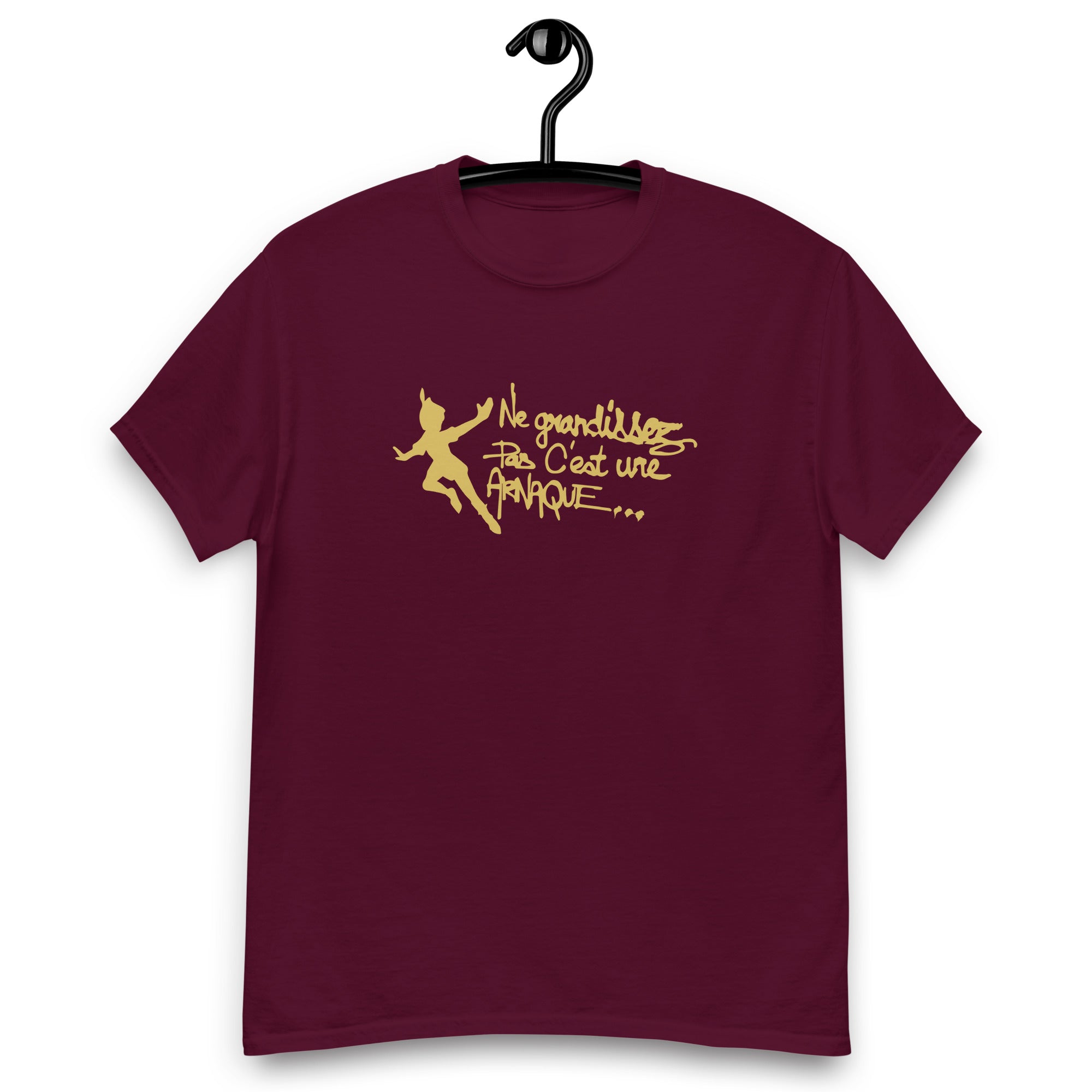 Ne grandissez pas  - T-shirt coton classique homme