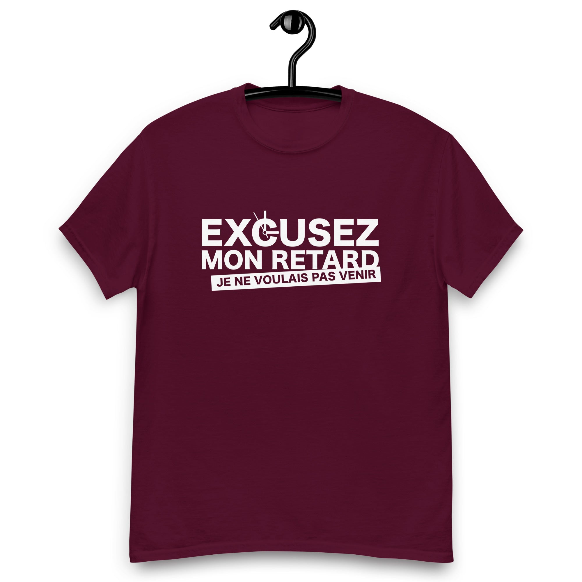 Excusez mon retard - T-shirt classique homme