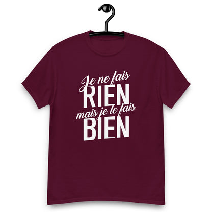 Je ne fais rien - T-shirt classique homme