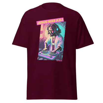 Hop Hop Hop - DVS - Jesus was a DJ - T-shirt classique homme - Face &amp; épaule