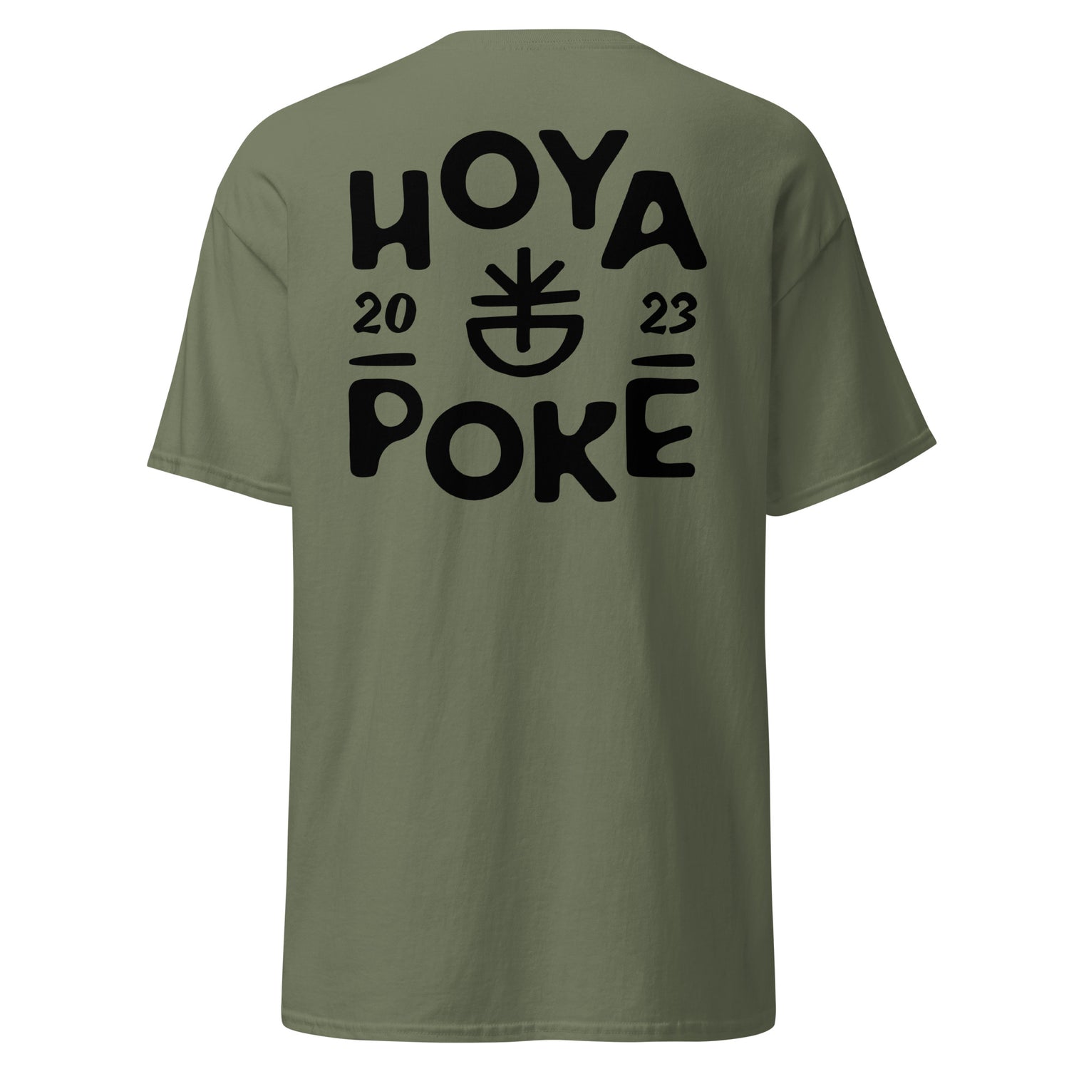 Hoya Poké - T-shirt classique homme impression cœur et dos