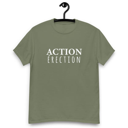 Action érection - T-shirt classique homme