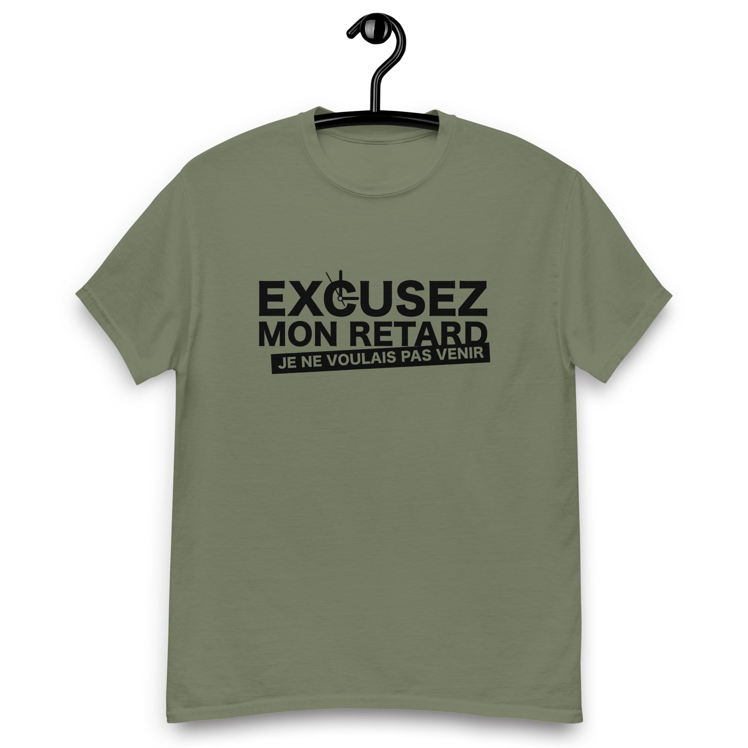 Excusez mon retard - T-shirt classique homme