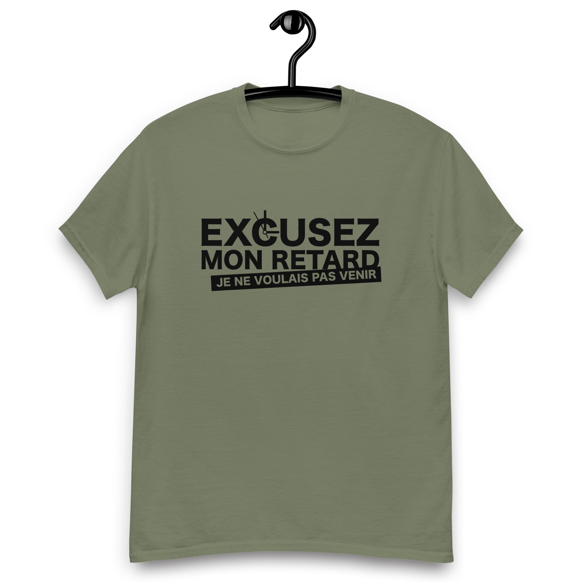 Excusez mon retard - T-shirt classique homme