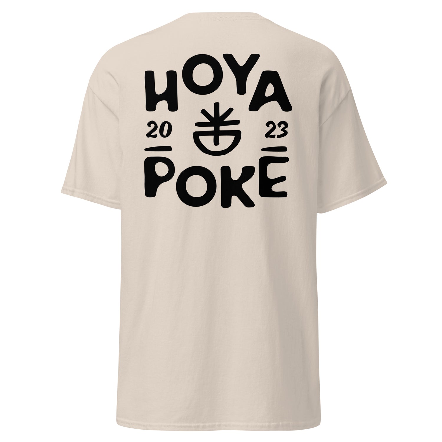 Hoya Poké - T-shirt classique homme impression cœur et dos