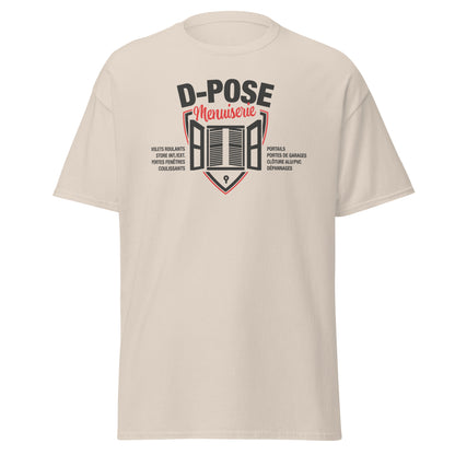 D-Pose - T-shirt classique homme impression num face