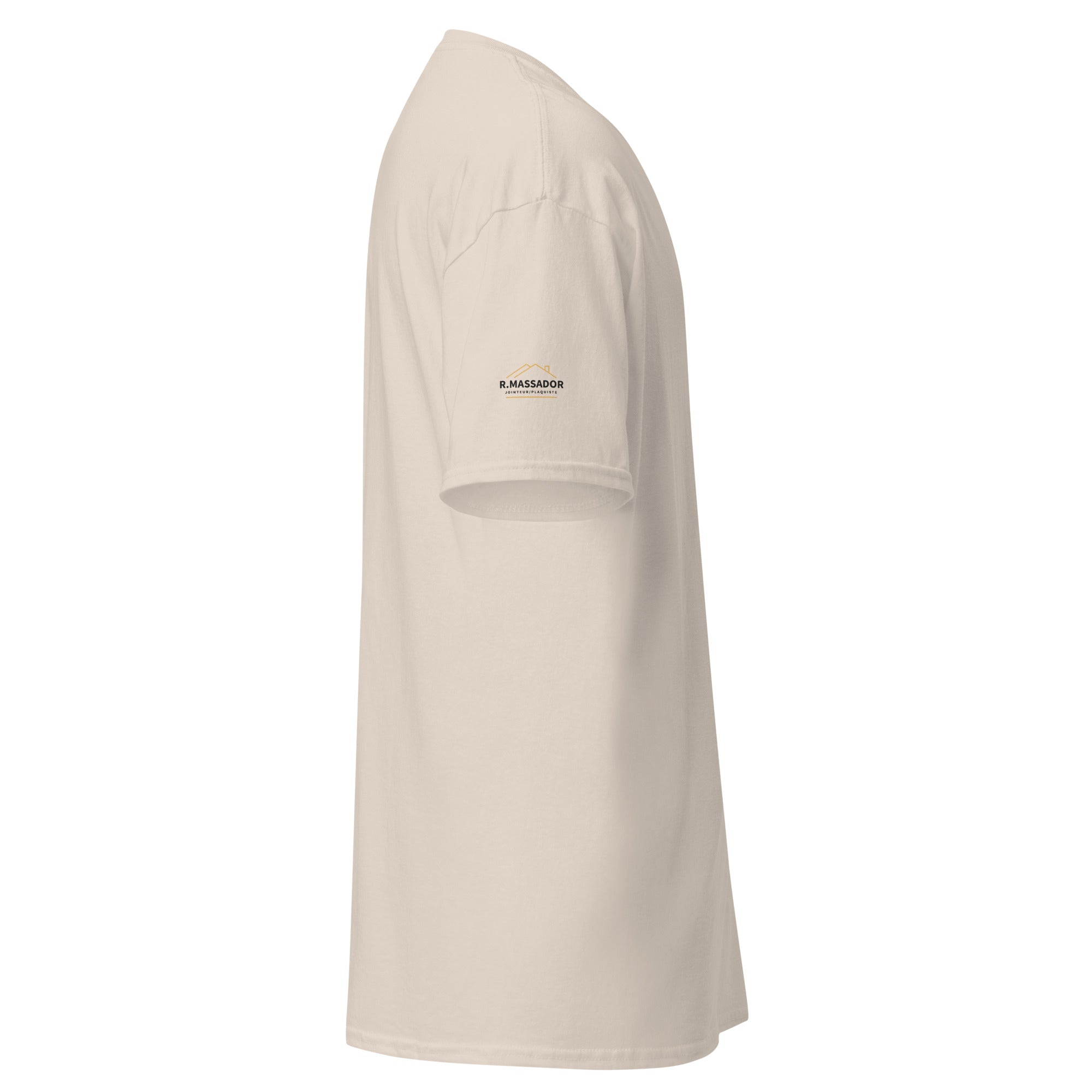 R. Massador - T-shirt classique homme cœur et manche