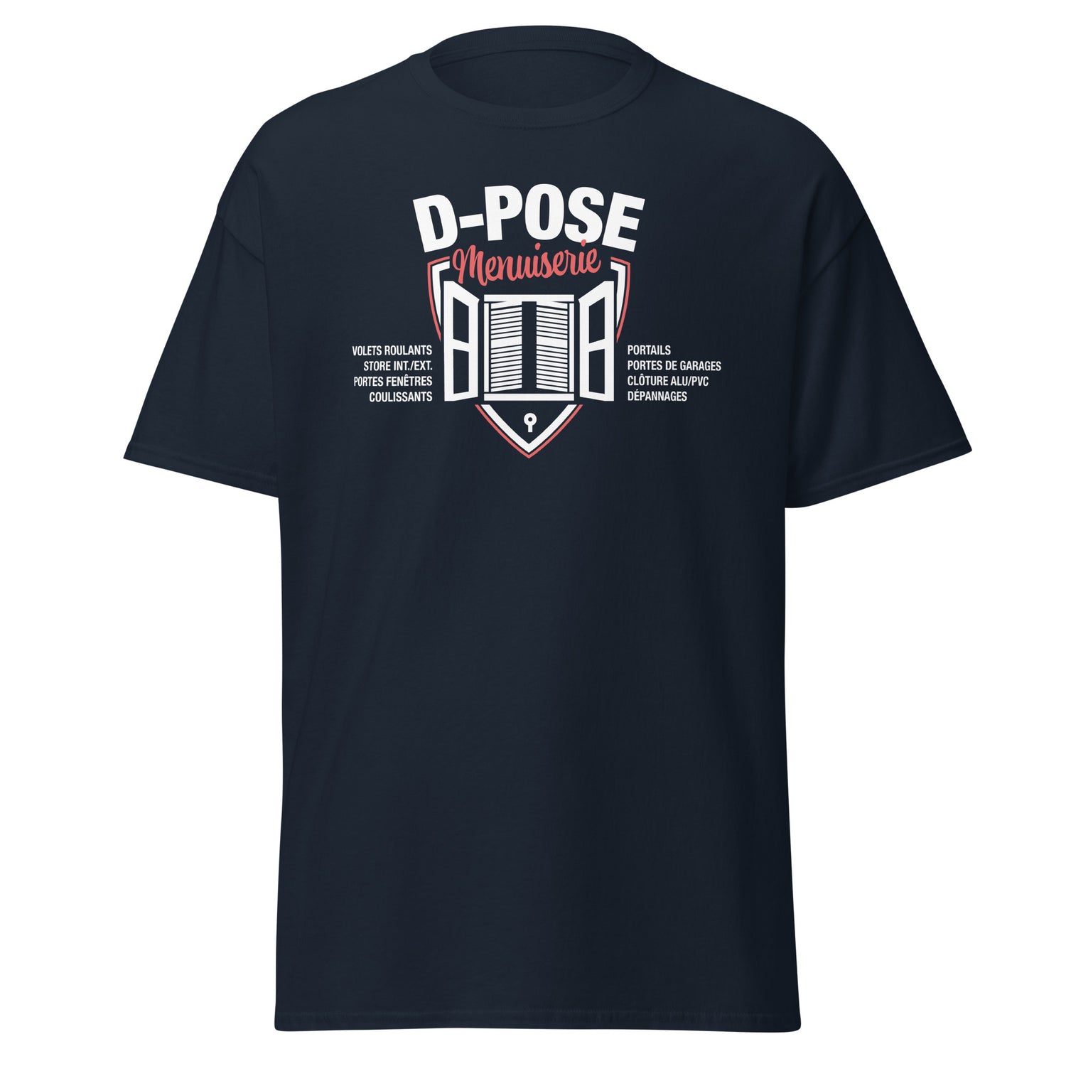 D-Pose - T-shirt classique homme impression num face