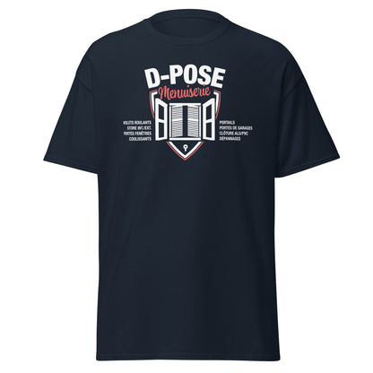 D-Pose - T-shirt classique homme impression num face