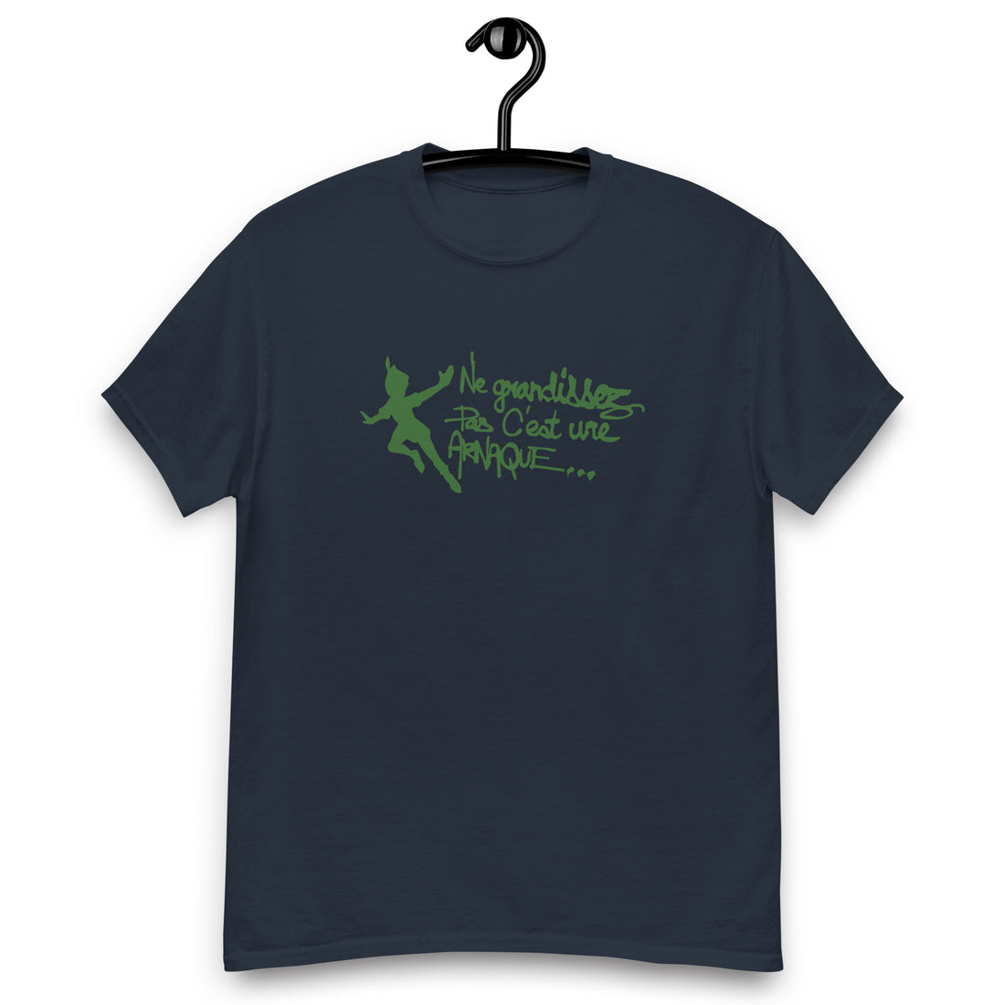 Ne grandissez pas  - T-shirt coton classique homme