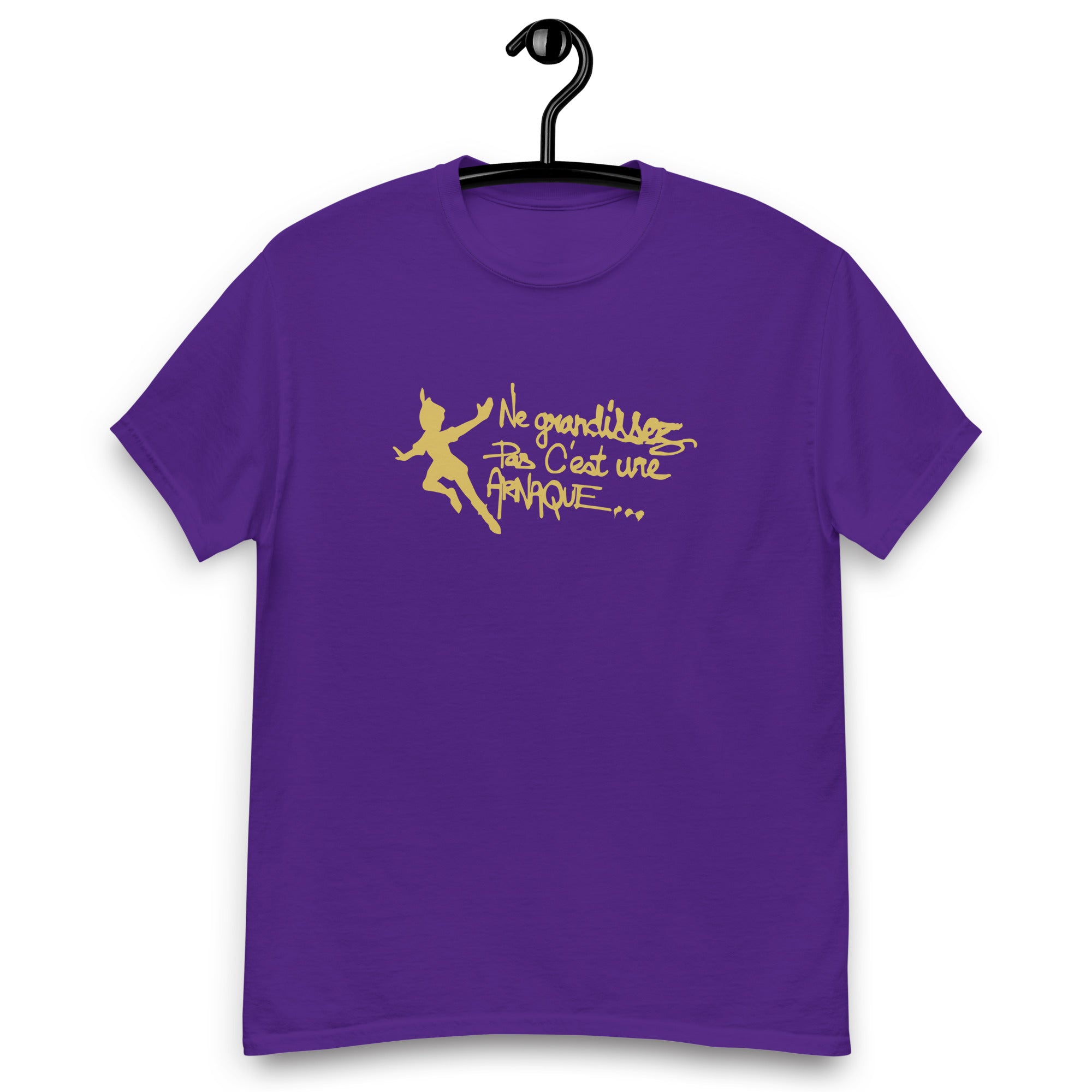 Ne grandissez pas  - T-shirt coton classique homme