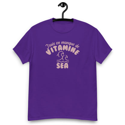 Vitamine Sea - T-shirt coton classique homme