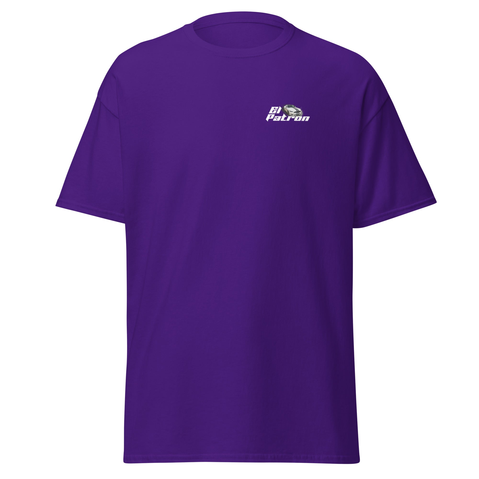 M Devaux - T-shirt classique homme impression cœur et dos
