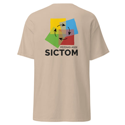Sictom - T-shirt classique homme - Coeur et Dos