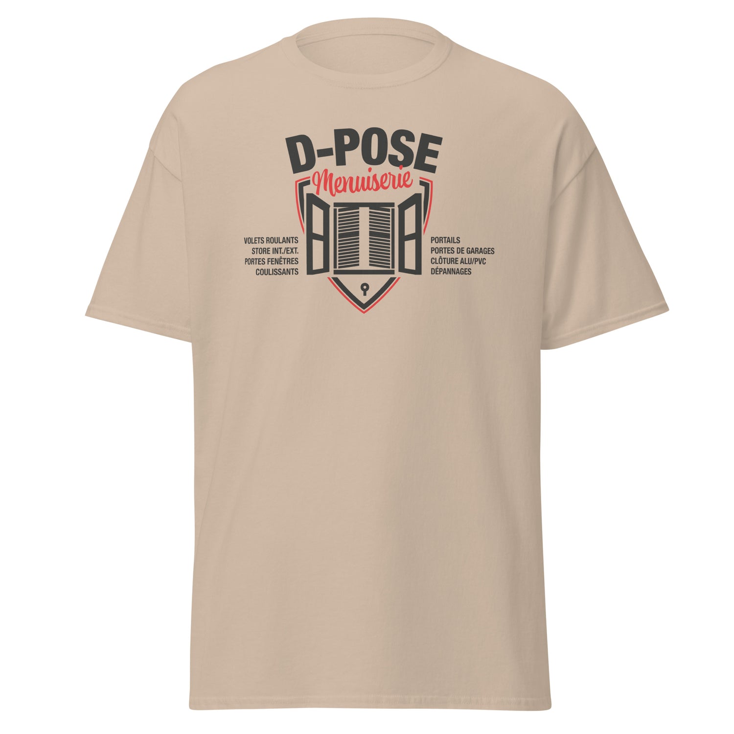 D-Pose - T-shirt classique homme impression num face