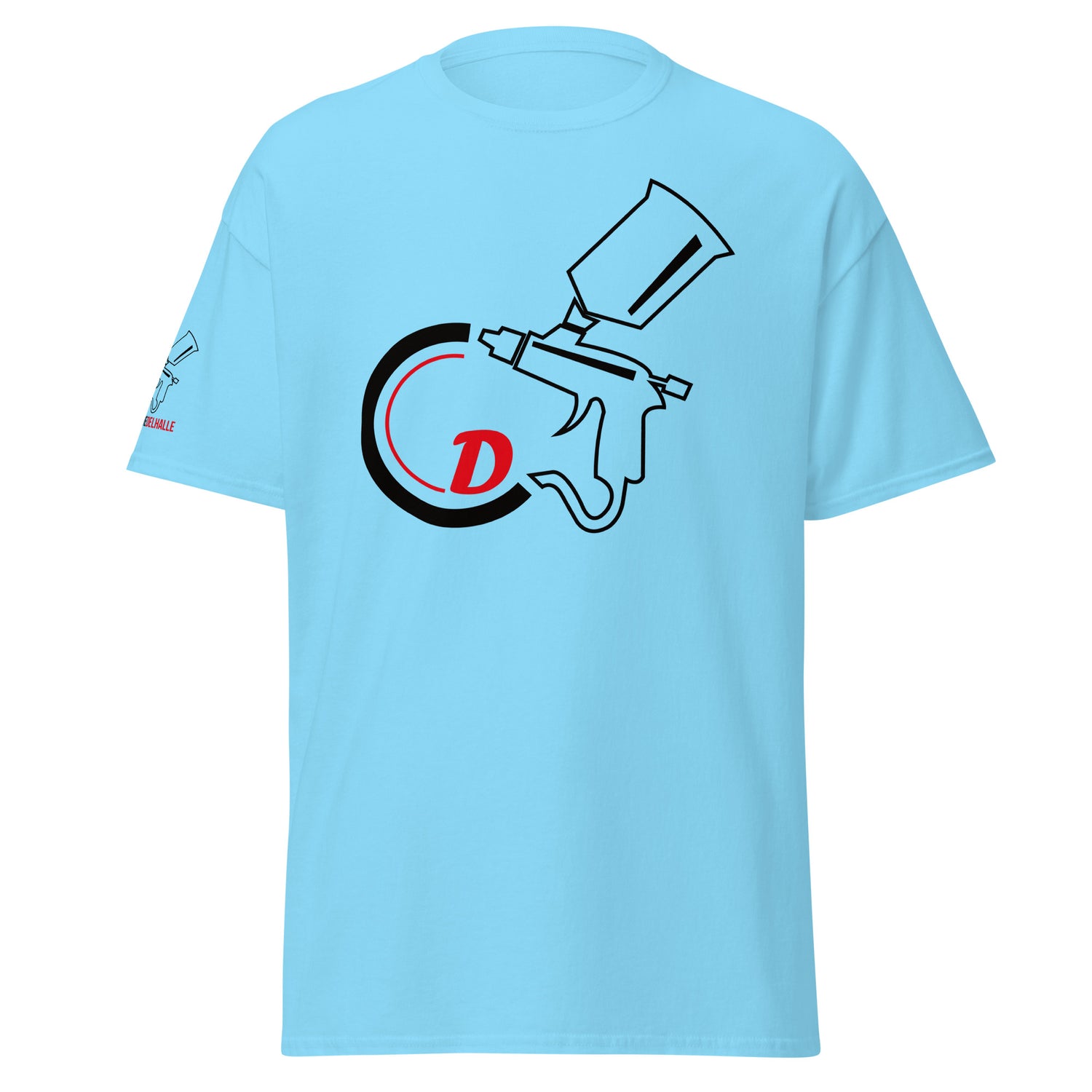 Christophe Delhalle - T-shirt classique homme - Face et manche droite