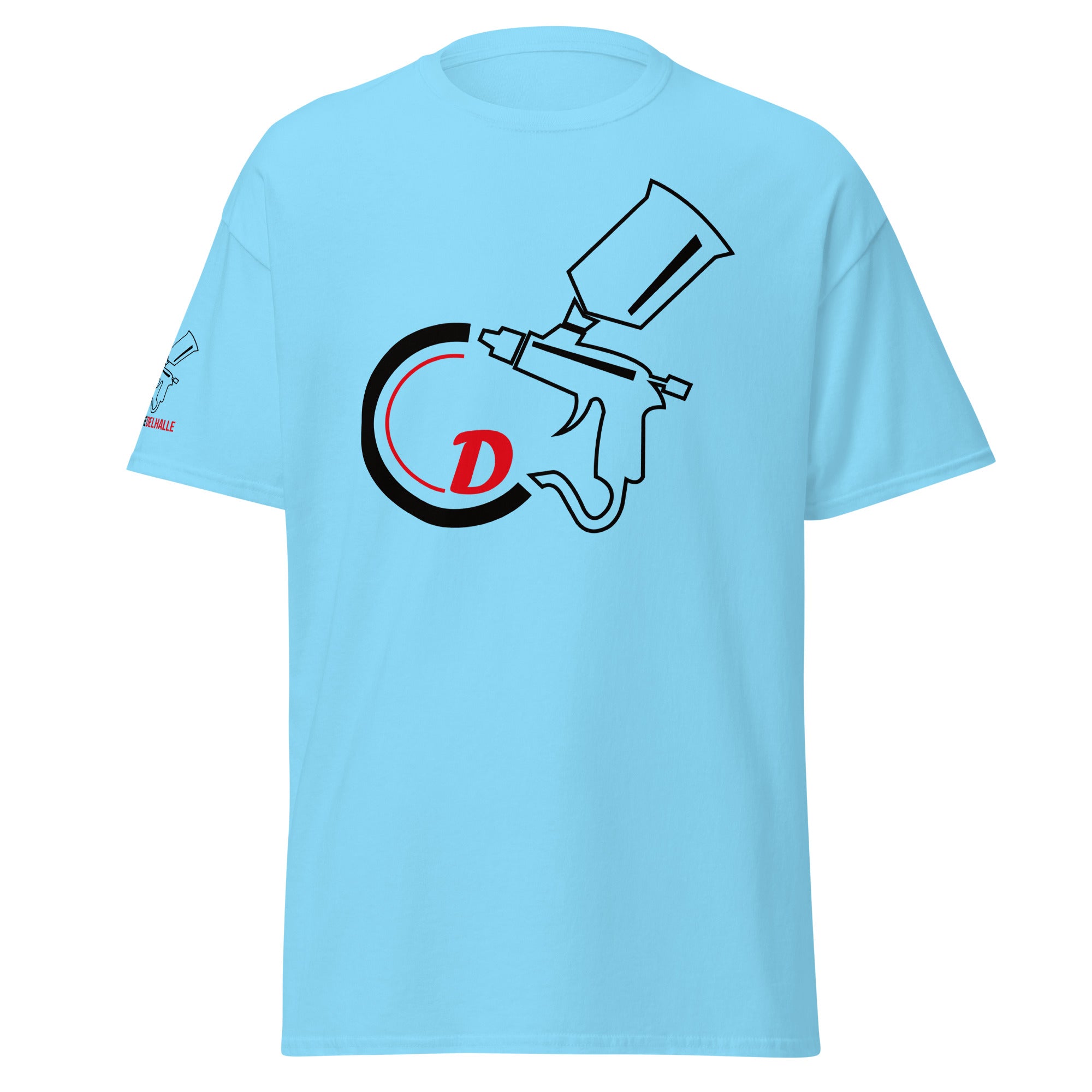 Christophe Delhalle - T-shirt classique homme - Face et manche droite