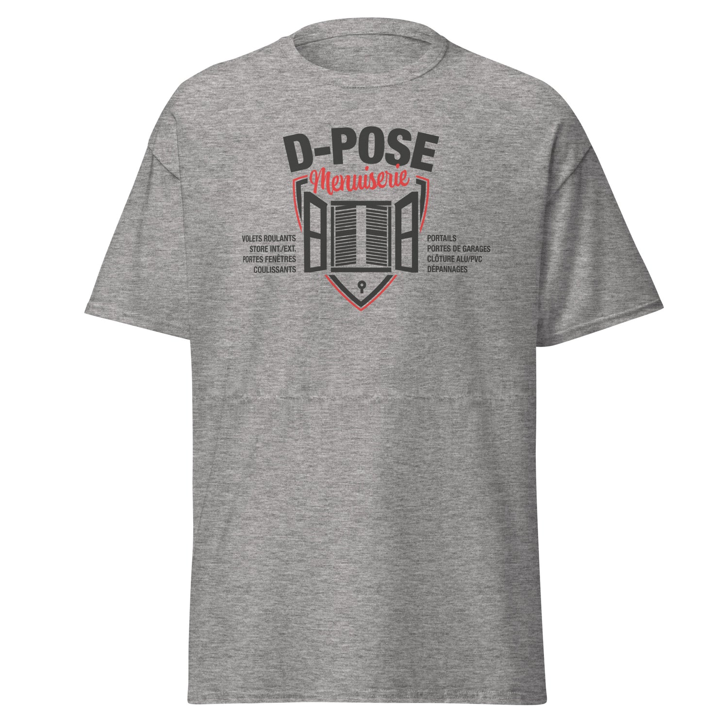 D-Pose - T-shirt classique homme impression num face