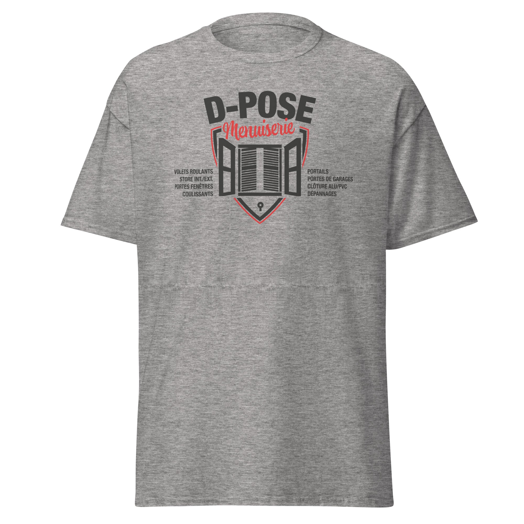 D-Pose - T-shirt classique homme impression num face