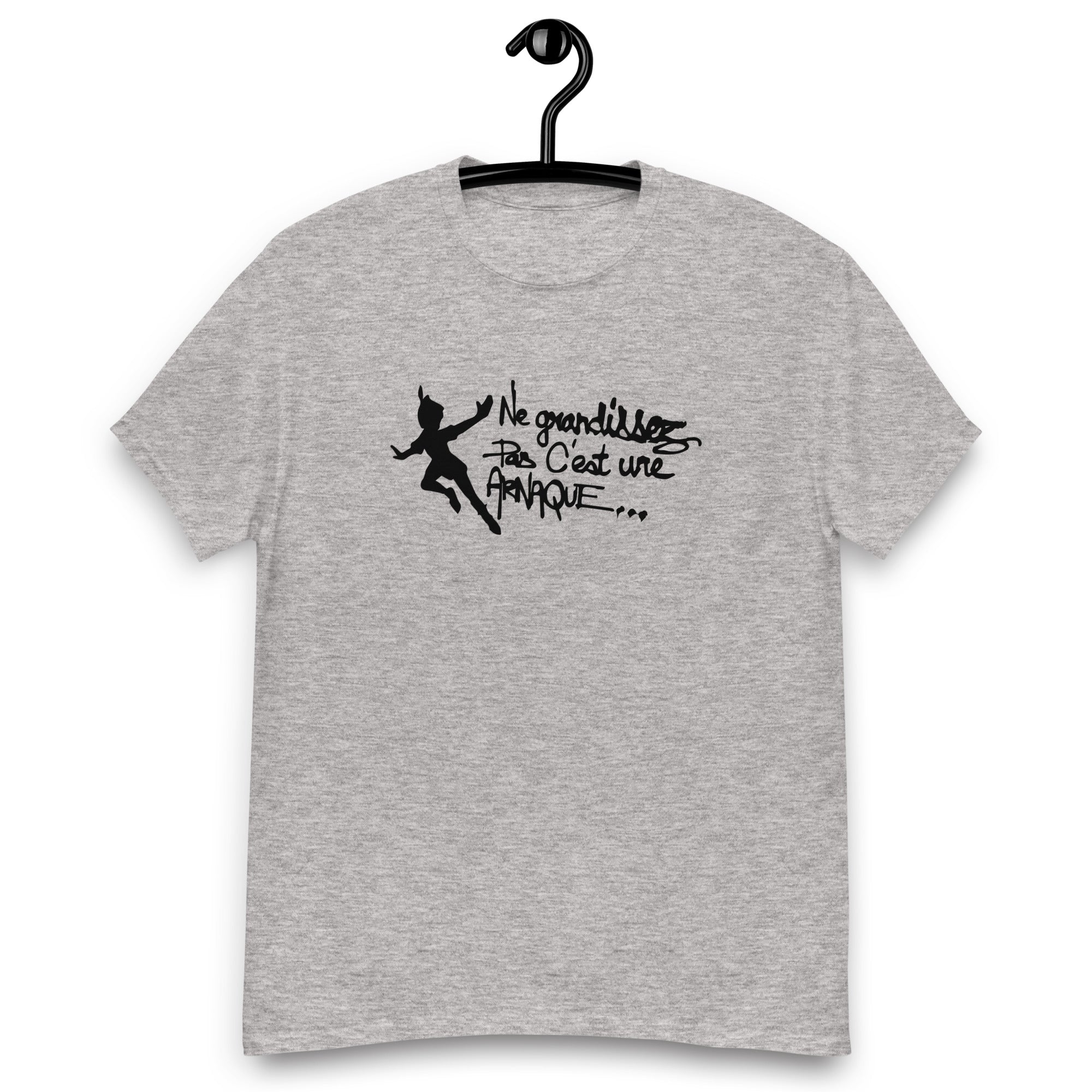 Ne grandissez pas  - T-shirt coton classique homme
