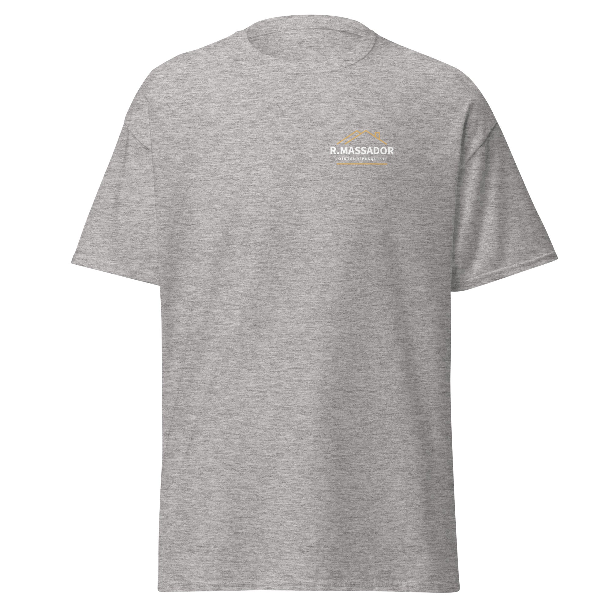 R. Massador - T-shirt classique homme imp. cœur et dos