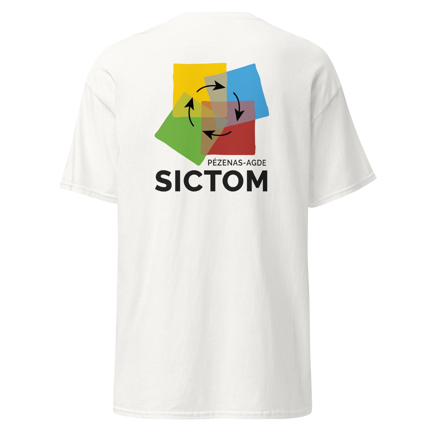 Sictom - T-shirt classique homme - Coeur et Dos