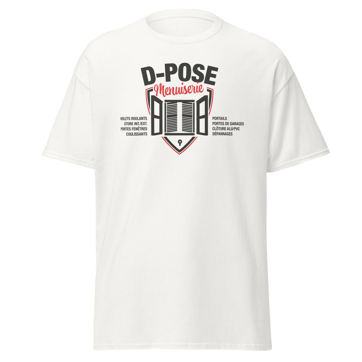 D-Pose - T-shirt classique homme impression num face