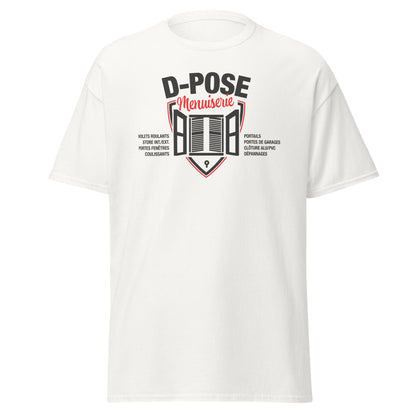 D-Pose - T-shirt classique homme impression num face